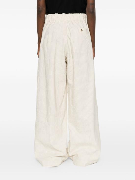 26SS 드리스 반 노튼 스트레이트 팬츠 010909 3360005 Beige - DRIES VAN NOTEN