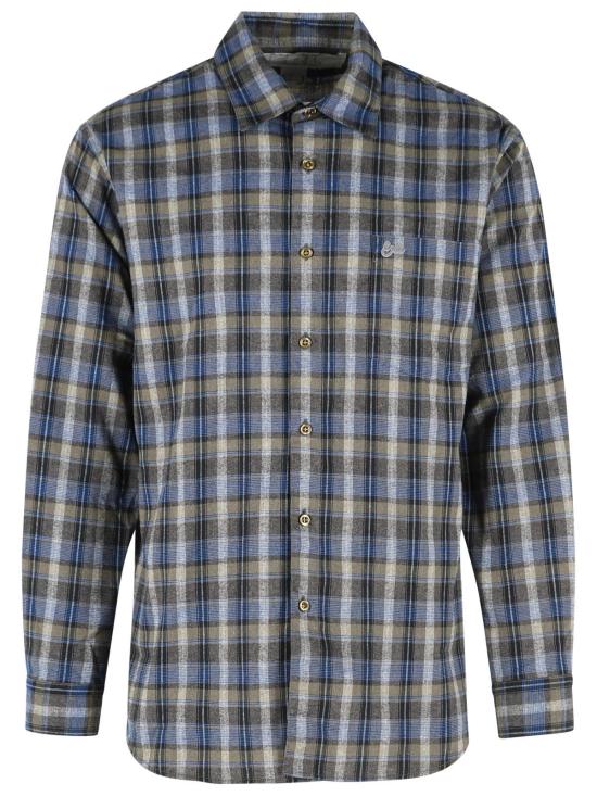 26SS 이알엘 긴팔 셔츠 ERL12B009GREY CHECK Grey