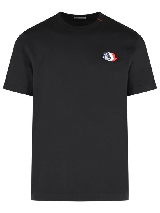 26SS 몽클레어 반팔 티셔츠 091 8C000 74 89B8Q999 Black