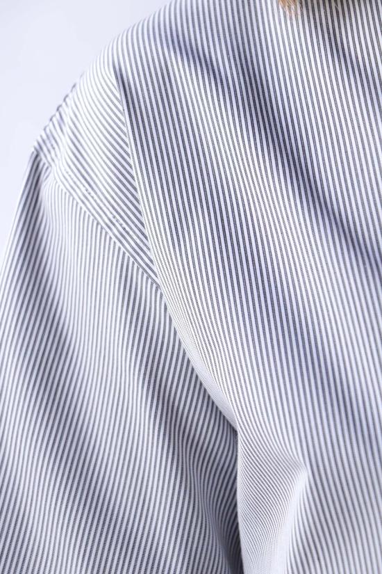  마리아 맥마누스 셔츠 크롭 반팔 셔츠 - MARIA MCMANUS