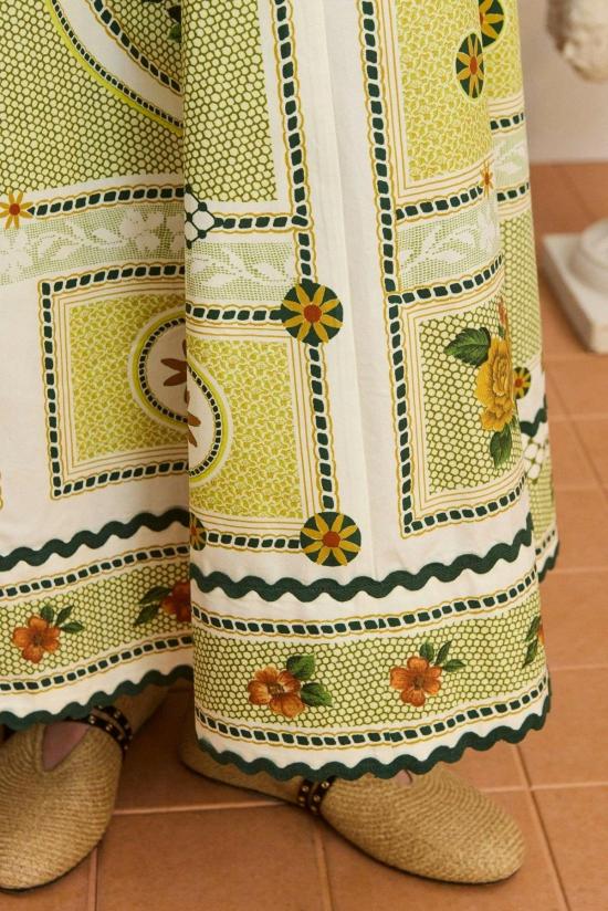  알레메 롱 원피스 스 딕시 여름 드레스 - ALEMAIS