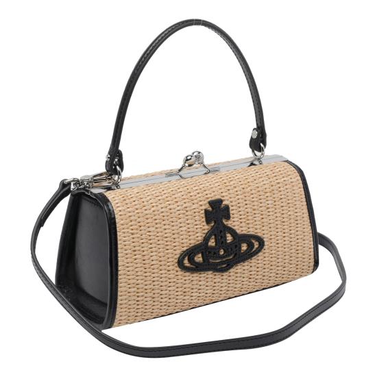 26SS 비비안웨스트우드 토트백 4B01001FW W01D0B402 Beige - VIVIENNE WESTWOOD