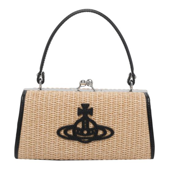 26SS 비비안웨스트우드 토트백 4B01001FW W01D0B402 Beige