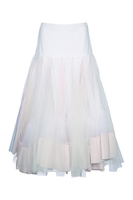 26SS 자크뮈스 미디 스커트 SKW00675AW00780 410 LIGHTPINK