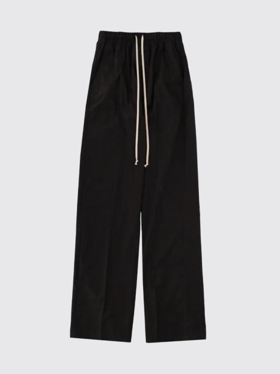 26SS 릭 오웬스 스트레이트 팬츠 RP01F6325P 09 BLACK