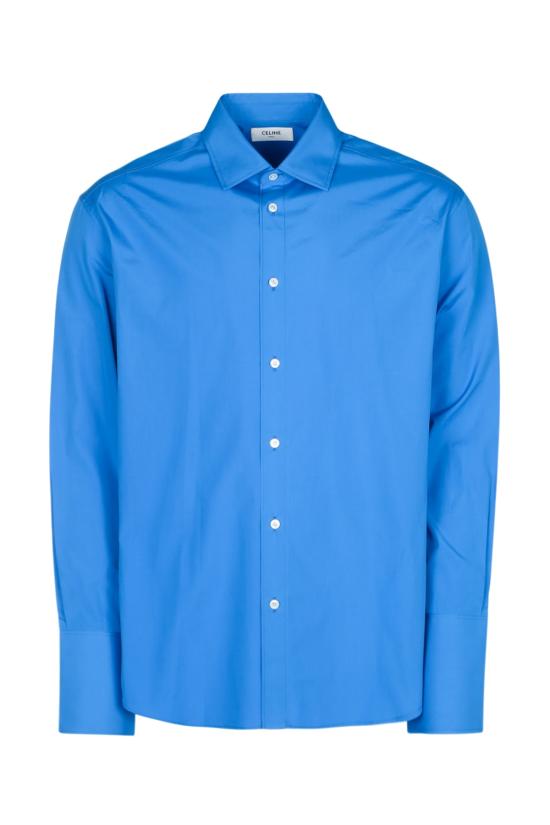 26SS 셀린느 긴팔 셔츠 RC0C60T01 06LO LAGOON