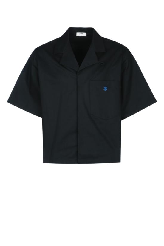 26SS 셀린느 반팔 셔츠 RC0CA204I 38NO Black