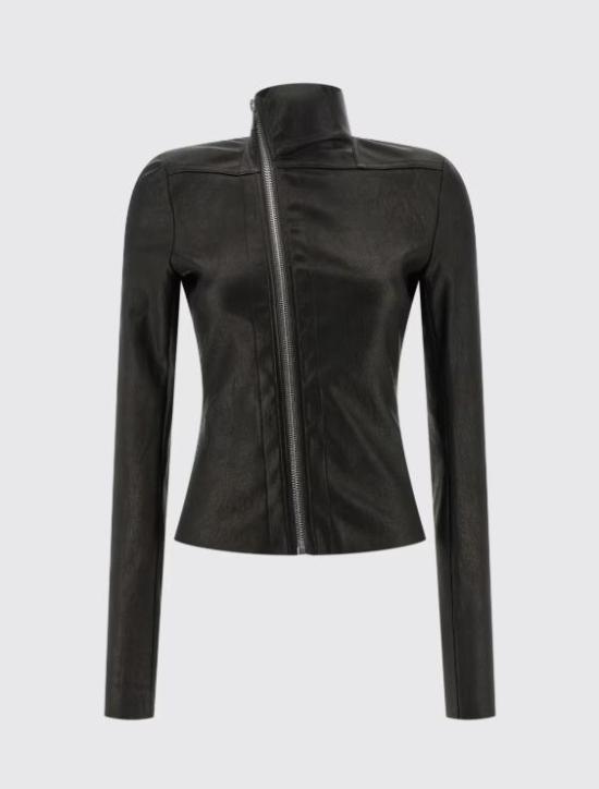 26SS 릭 오웬스 가죽 자켓 RP01F6701LSV 09 BLACK