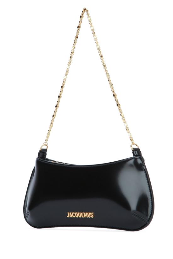 26SS 자크뮈스 쁘띠 비주 체인 숄더백 BAW00404BC18A01 990 Black - JACQUEMUS
