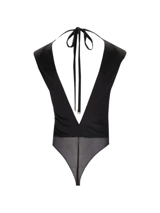 26SS 엘리자베타프랜치 바디수트 티셔츠 BO02061E2 110 NERO - ELISABETTA FRANCHI