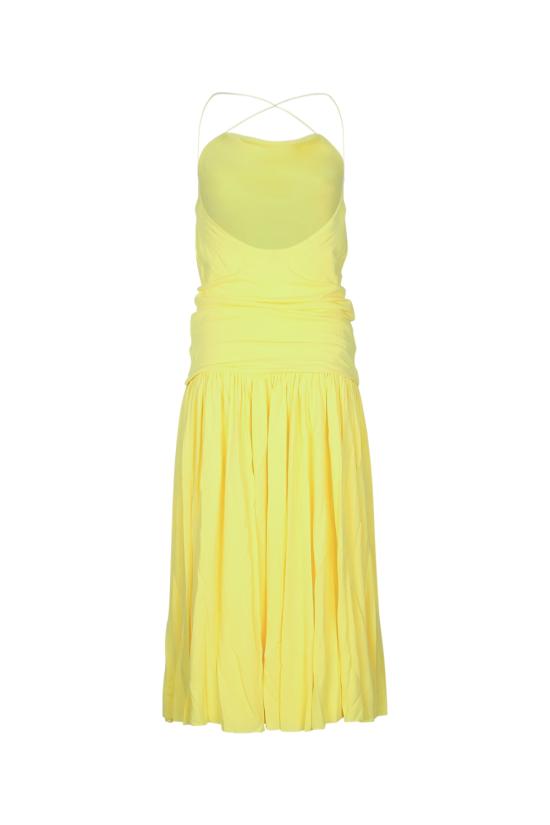 26SS 자크뮈스 롱 원피스 DRW00792AJ00253 250 Yellow - JACQUEMUS