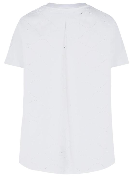 26SS 몽클레어 반팔 티셔츠 093 8C000 48 89B8U001 White - MONCLER