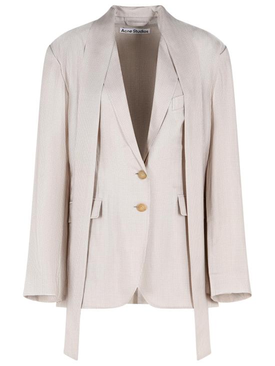 26SS 아크네 스튜디오 수트 자켓 AH0330CT6 Beige