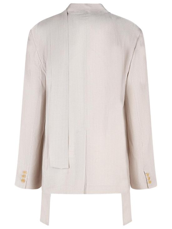 26SS 아크네 스튜디오 수트 자켓 AH0330CT6 Beige - ACNE STUDIOS