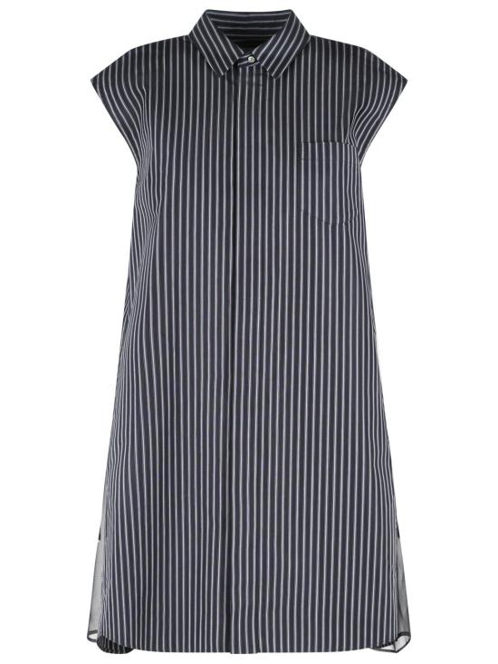 26SS 사카이 숏 원피스 26 08482222 Navy