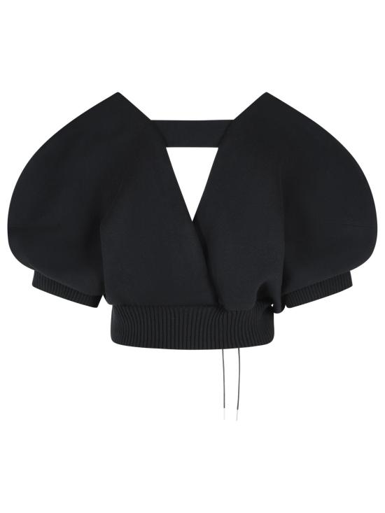 26SS 사카이 블라우스 26 08487001 Black - SACAI