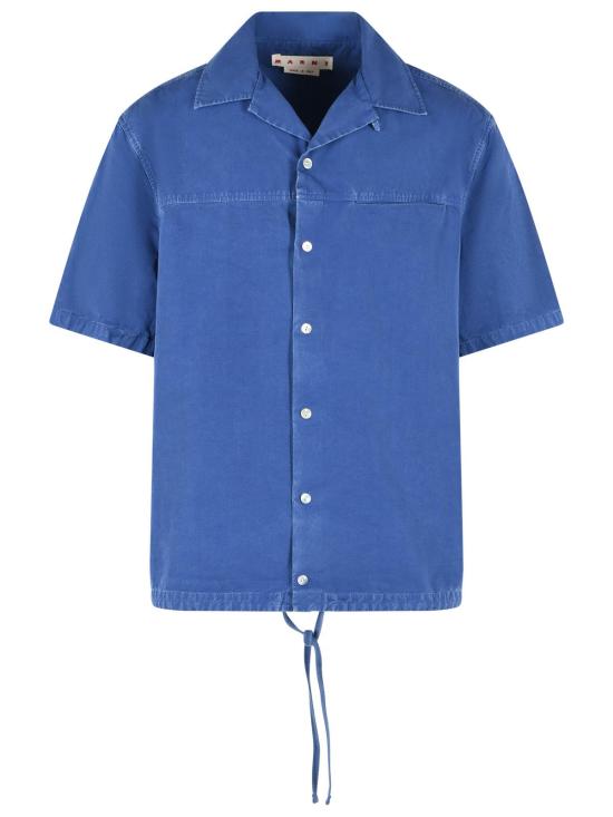 26SS 마르니 긴팔 셔츠 CUMU0384GX USCZ1800B60 Blue