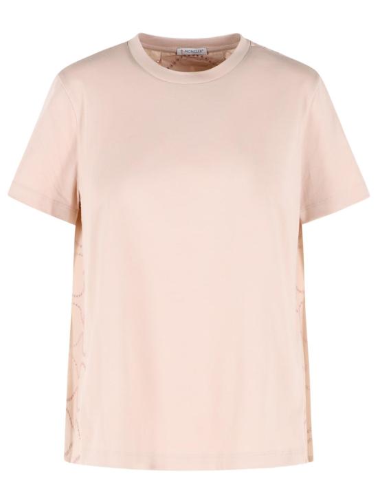 26SS 몽클레어 반팔 티셔츠 093 8C000 48 89B8U51V Pink