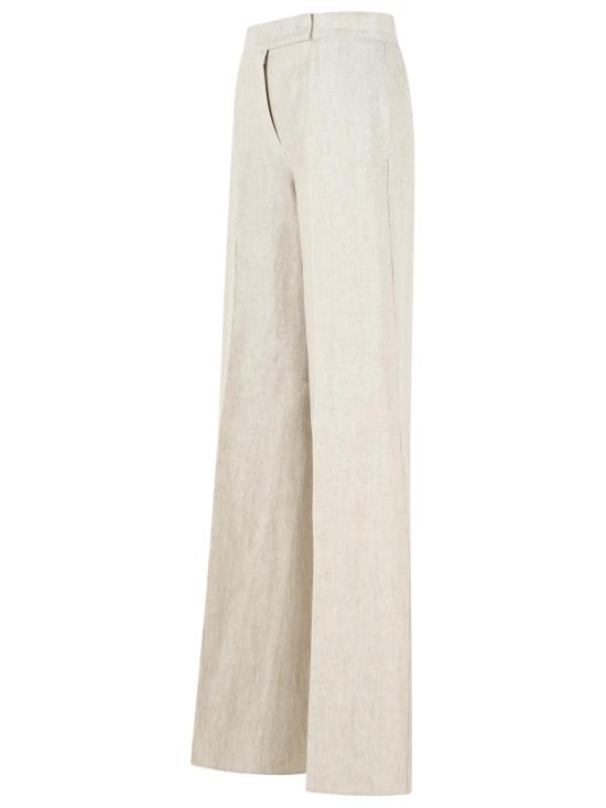 26SS 막스마라 스트레이트 팬츠 2611131233002 Ivory - MAX MARA