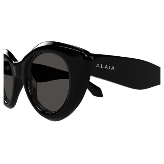 26SS 알라이아 선글라스 AA0091S 001 BLACK BLACK GREY - ALAIA