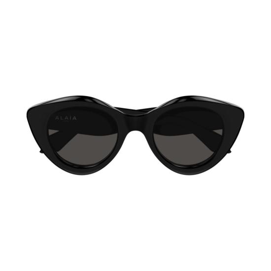 26SS 알라이아 선글라스 AA0091S 001 BLACK BLACK GREY - ALAIA