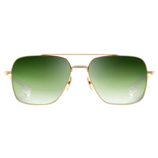 26SS 디타 선글라스 FLIGHT SEVEN BRUSHED WHITE GOLD CLEA