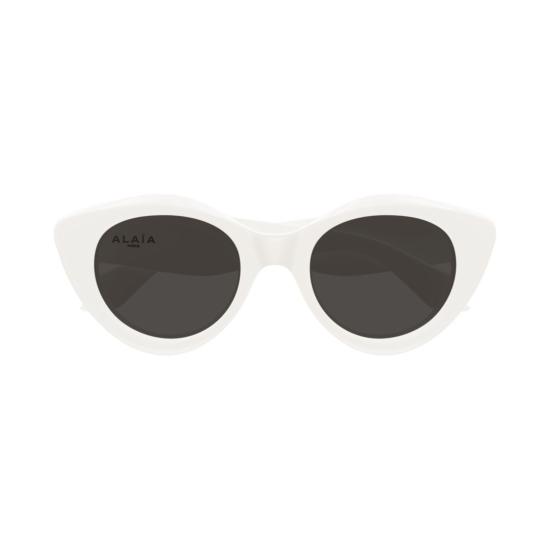 26SS 알라이아 선글라스 AA0091S 003 WHITE WHITE GREY - ALAIA