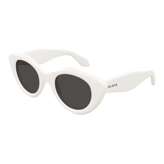 26SS 알라이아 선글라스 AA0091S 003 WHITE WHITE GREY - ALAIA