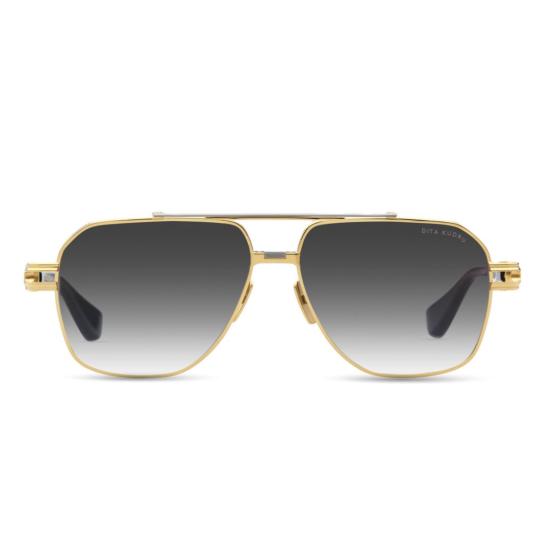 26SS 디타 선글라스 KUDRU YELLOW GOLD ANTIQUE SIL - DITA