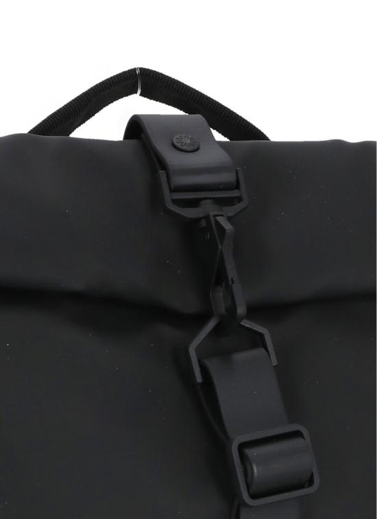 26SS 레인스 백팩 RA13320 ROLLTOP RUCKSACKBLA Black - RAINS