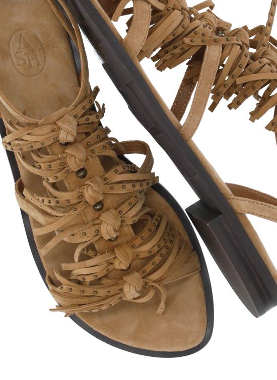 26SS 아쉬 샌들 PANIC CACHEMEREMOKA MOU Brown - ASH