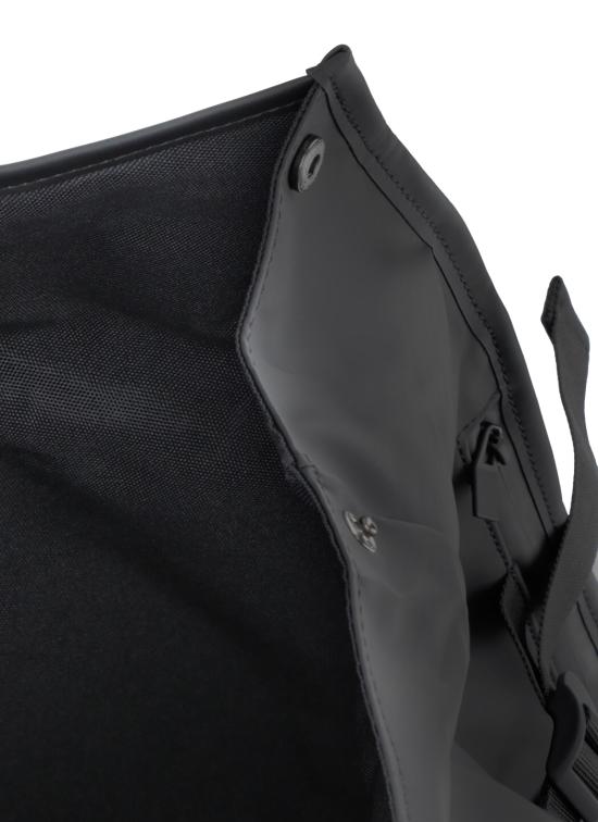 26SS 레인스 백팩 RA14590 ROLLTOP RUCKSACK LARGEBLA Black - RAINS