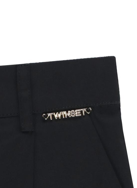 26SS [키즈] 트윈셋 스트레이트 팬츠 261GJ2020 00006 Nero - TWINSET