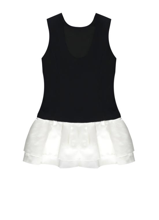 26SS [키즈] 트윈셋 원피스 261GJ2Q54 03710 Black - TWINSET