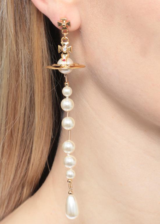 26SS 비비안웨스트우드 이어링 62030002 02R118 CNR118 Golden - VIVIENNE WESTWOOD