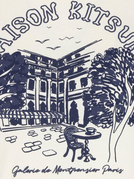 26SS 메종키츠네 반팔 티셔츠 QW00108KJ7035 0383 Beige - MAISON KITSUNE