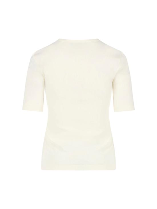 26SS 메종키츠네 반팔 티셔츠 QW00108KJ7035 0383 Beige - MAISON KITSUNE