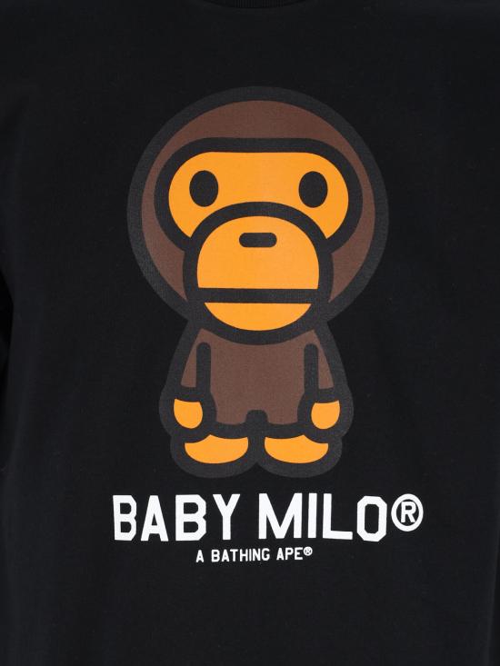 26SS 베이프 반팔 티셔츠 002TEM301001M BLACK - BAPE