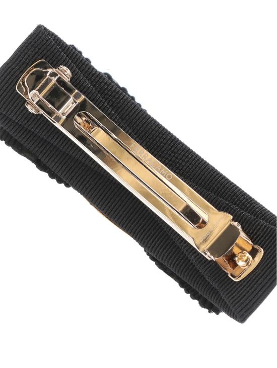 26SS 살바토레 페라가모 헤어 액세서리 662681 001 Black - SALVATORE FERRAGAMO
