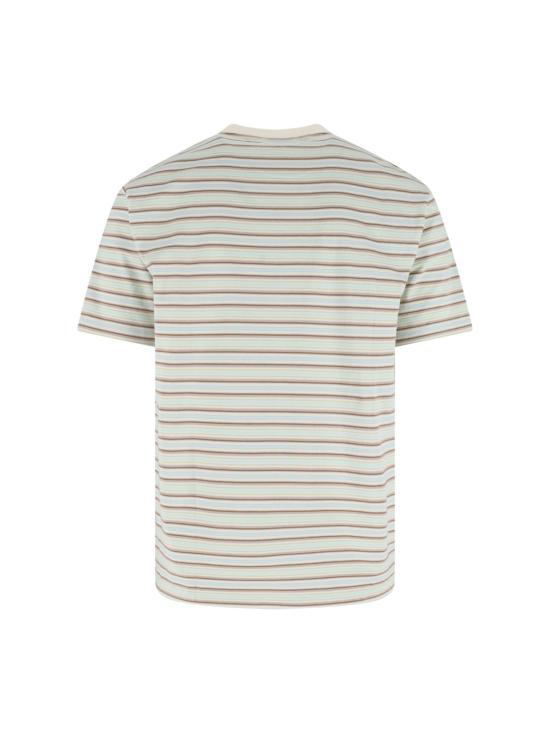 26SS 오라리 반팔 티셔츠 A26ST02GJ FADE MINT STRIPE - AURALEE