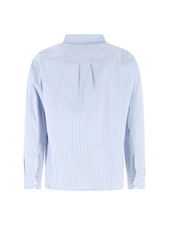26SS 던스트 반팔 티셔츠 UDSH6A116B2 BLUE STRIPE Blue - DUNST