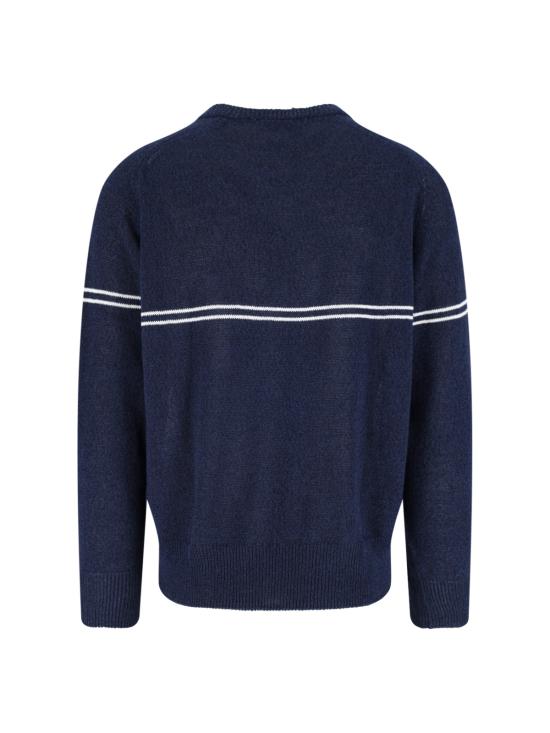 26SS 던스트 스웨터 UDSW6B124N2 NAVY STRIPE Blue - DUNST