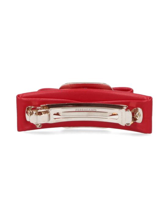 26SS 살바토레 페라가모 헤어 액세서리 791473 001 Red - SALVATORE FERRAGAMO