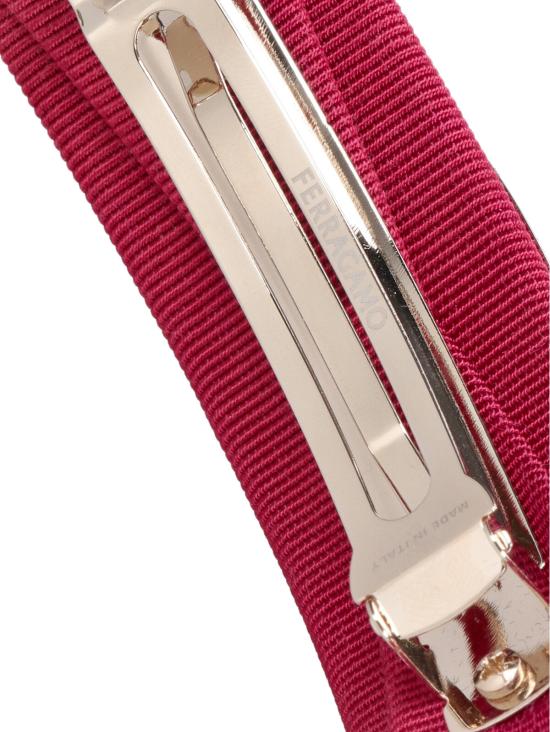 26SS 살바토레 페라가모 헤어 액세서리 791458 120 Red - SALVATORE FERRAGAMO
