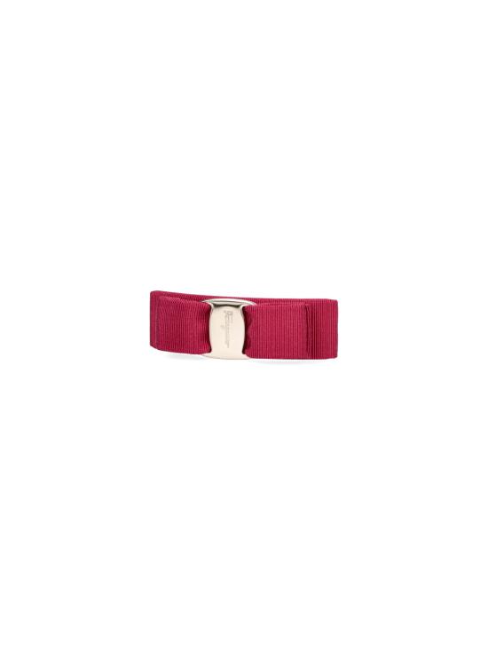 26SS 살바토레 페라가모 헤어 액세서리 791458 120 Red - SALVATORE FERRAGAMO