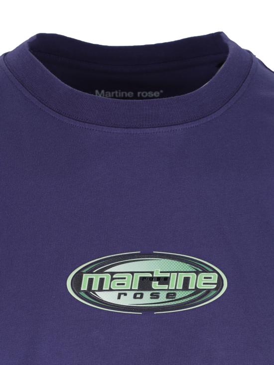 26SS 마틴로즈 반팔 티셔츠 603JS02606F PRP Violet - MARTINE ROSE