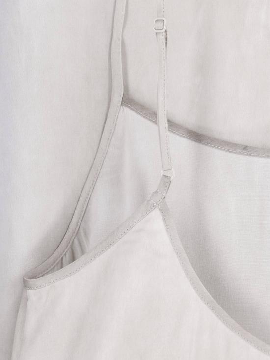 26SS 우마 왕 미디 원피스 UW5084 UW108 Grey - UMA WANG