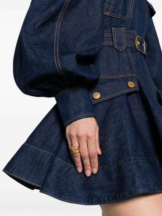 26SS 짐머만 숏 원피스 7723DS 261HBBL Blu - ZIMMERMANN