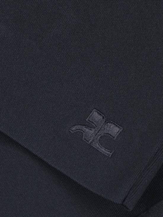 26SS 쿠레쥬 긴팔 티셔츠 226MTO526FI0063 9999 Black - COURREGES