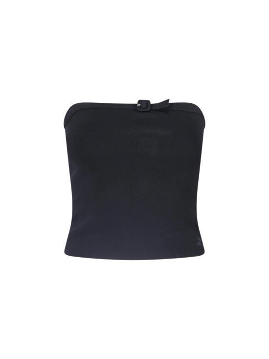 26SS 쿠레쥬 긴팔 티셔츠 226MTO526FI0063 9999 Black